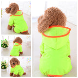 100% Waterproof Dog Raincoat - Available in 5 colors