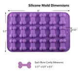 Dog Bone Silicone Treat Mold, Dog Treat Mold, Silicone Mold