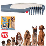 Electric Dog & Cat Grooming Comb - Easily Removes Knots & Matting, Dog Grooming, Cat Grooming, PetShopLane.com, DeShedding Comb, Electric Pet Comb, Deshed Dogs, Deshed Cats