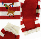 Snowflakes, Stripes & Hearts Pet Sweaters