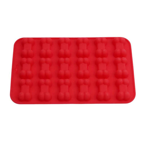 Small Silicone Dog Bone Shaped Cake Mold