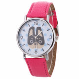 Women's Quartz Dog Watch - 7 Colors Available