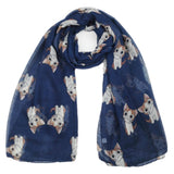 Large Cat Pattern Scarf  - Available in 6 Colors