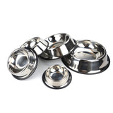 Stainless Steel Pet Bowls available in 6 Sizes