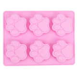 Paw Print Silicone Baking Mold for Delicious Pet Treats