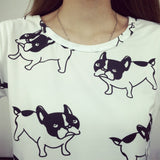 French Bulldog Fashion T-shirt for Women