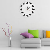 Shar Pei Silouette Wall Clock