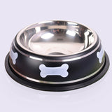 Stainless Steel Food and Water Bowl - Available in 3 sizes and colors