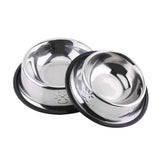 Paw Embossed Stainless Steel Food & Water Bowl - Available in 5 sizes