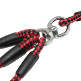 3 Dog Nylon Braided Rope Leash - Available in 2 colors & 3 sizes