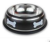 Stainless Steel Black Dog Bowl, Stainless Steel Black Cat Bowl, Stainless Steel Black Pet Bowl, Stainless Steel Black Water Dog Bowl, Stainless Steel Black Water Cat Bowl, Stainless Steel Black Water food Bowl