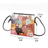 Small Crossbody Purse - Choose from 5 Cat & 1 Rabbit Designs