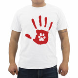Paw-in-Hand Rescue T-shirt "$5 from every sale is donated to the Humane Society"