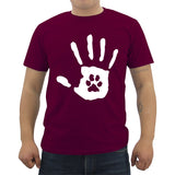 Paw-in-Hand Rescue T-shirt "$5 from every sale is donated to the Humane Society"