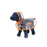 Clear Hooded Waterproof Dog Raincoat - XSmall to XLarge
