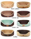 Reversable Dog or Cat Bed - Available in 5 colors & 4 Sizes