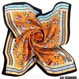 Pure Silk Contemporary Design Neck Scarf - 11 Colors Available