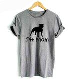 "Pit Mom" Casual T-shirt - 3 Colors Available