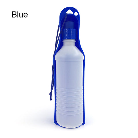 On-the-Go 8 or 16 oz  Pet Travel & Sport Water Bottle in 4 Colors