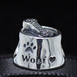 Sterling Silver Dog Bowl Charm for your DIY Bracelet