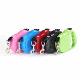 Retractable Nylon Dog Leash - Available in 5 Colors & 2 Lengths