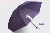 Two Cats Collapsible Rain Umbrella
