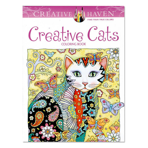 Express your colors Creative Cats Coloring Book