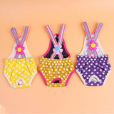 Patterned Strap Panties for Dogs