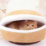 Most Popular! Soft & Cozy Hamburger Bed for Cats